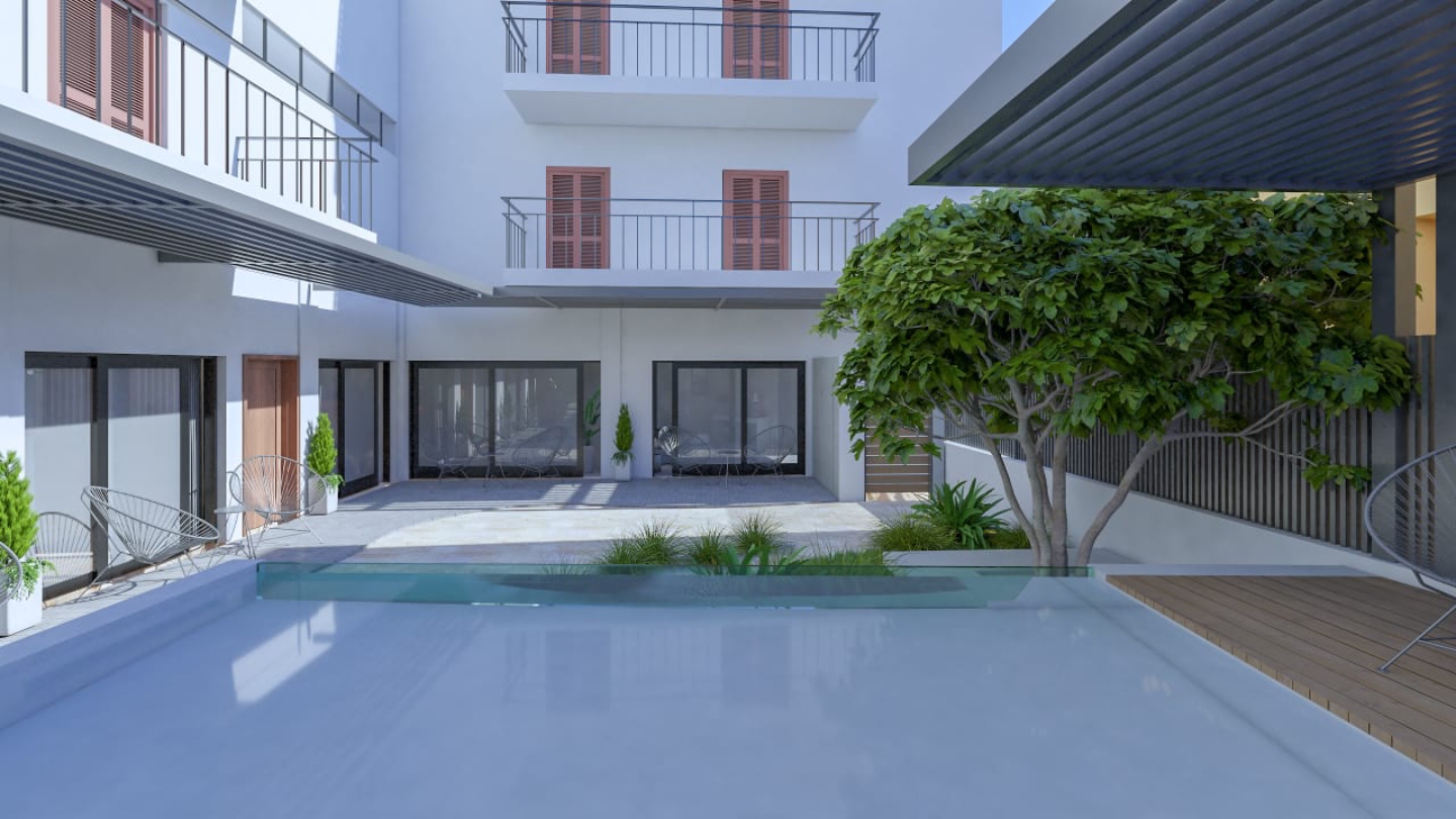 Listing photograph 4 of 16 of the apartment in Corfu Town, published by Chase Real Estate Corfu.