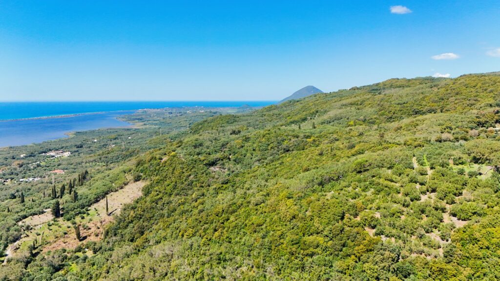 Licensed 350m² Villa Project with Panoramic Sea Views in Agios Georgios Chlomos, South Corfu €250,000 (2)