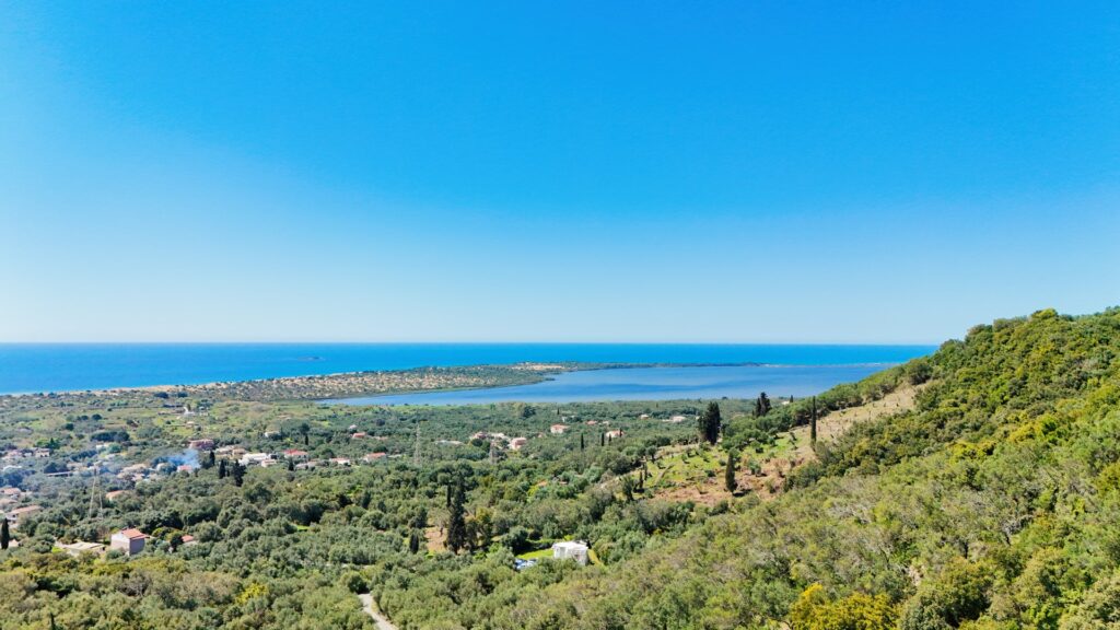 Licensed 350m² Villa Project with Panoramic Sea Views in Agios Georgios Chlomos, South Corfu €250,000 (6)