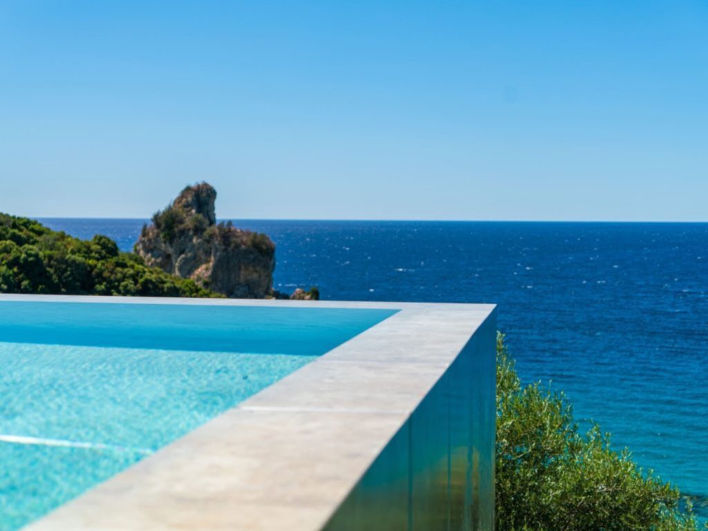 Modern 5 Bedroom Seafront Luxury Villa with Infinity Pool & Private Sea Access, Pentati, Corfu (14)