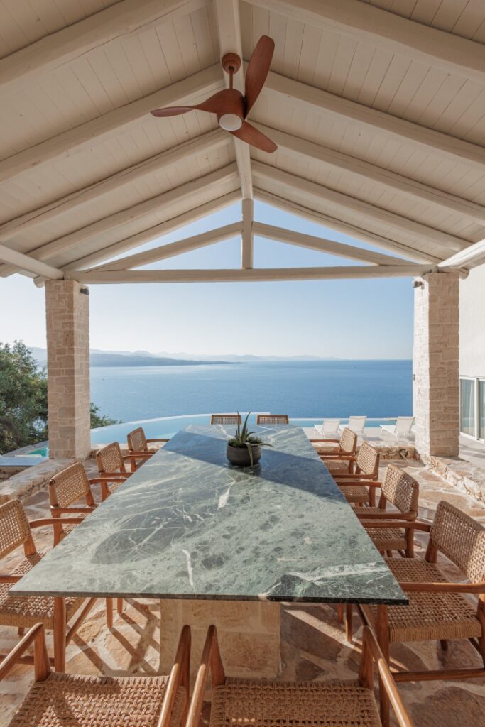 Newly Completed 5 Bedroom Luxury Villa with Two Pools & Panoramic Sea Views in Nissaki, North East Corfu (15)