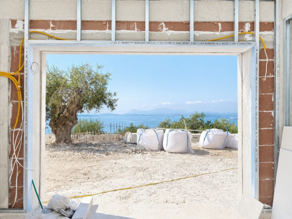 Private 3 Bedroom Luxury Villa with Pool in Vigglatouri, Palies Sinies, North East Corfu (2)