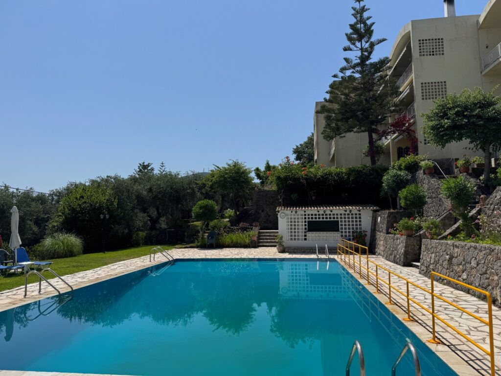 Renovated 1 Bedroom Sea View Apartment with Communal Pool in Messonghi, South Corfu (14)