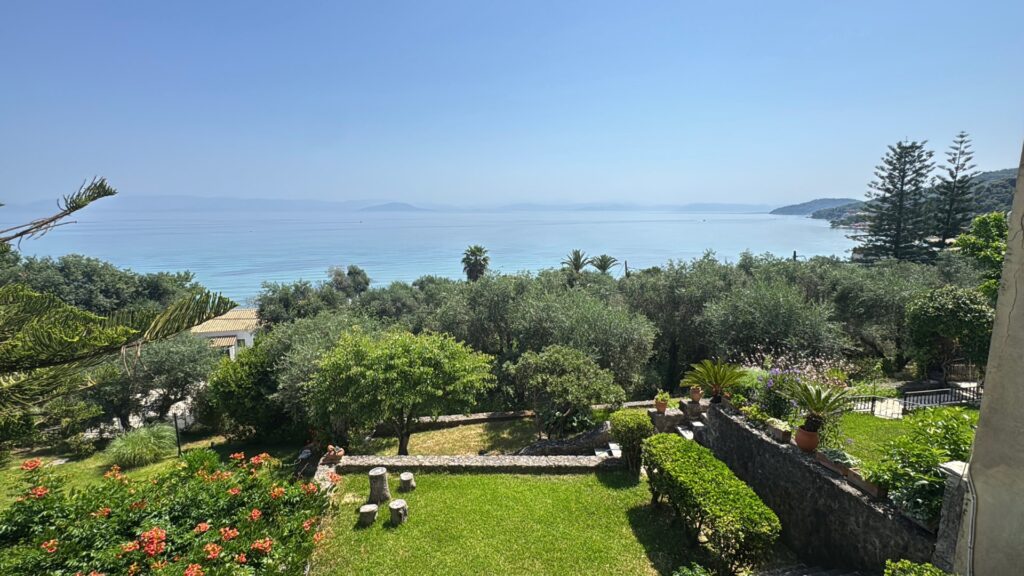 Renovated 1 Bedroom Sea View Apartment with Communal Pool in Messonghi, South Corfu (2)