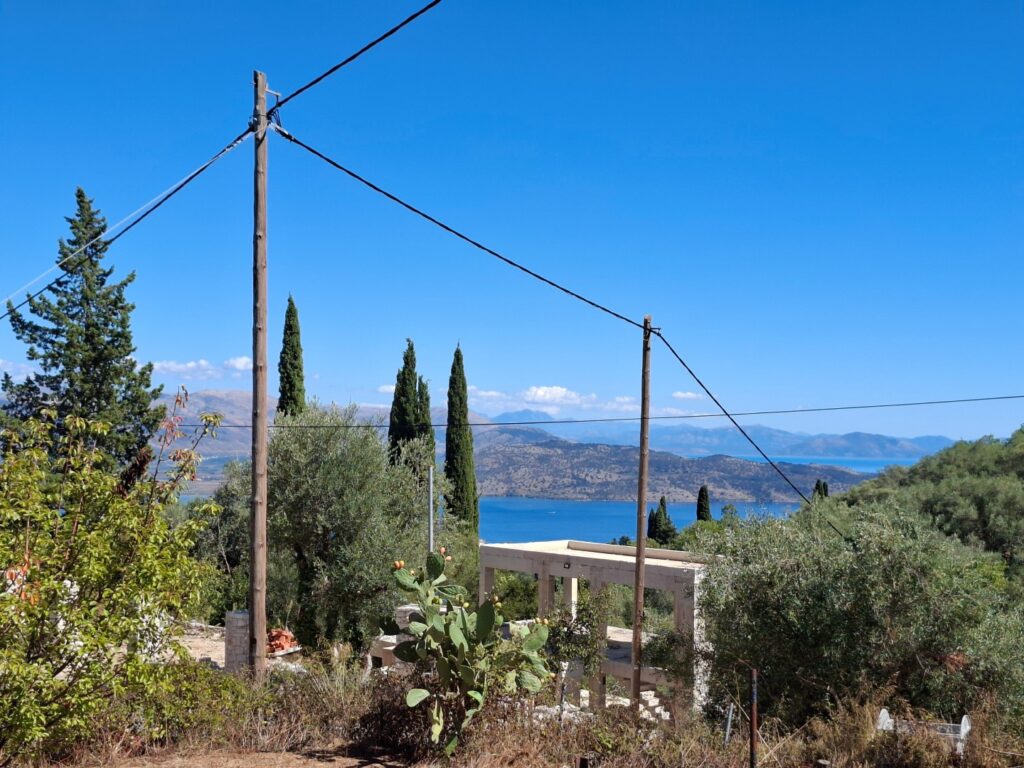 Sea View Buildable Plot in Sinies, North Corfu (4)