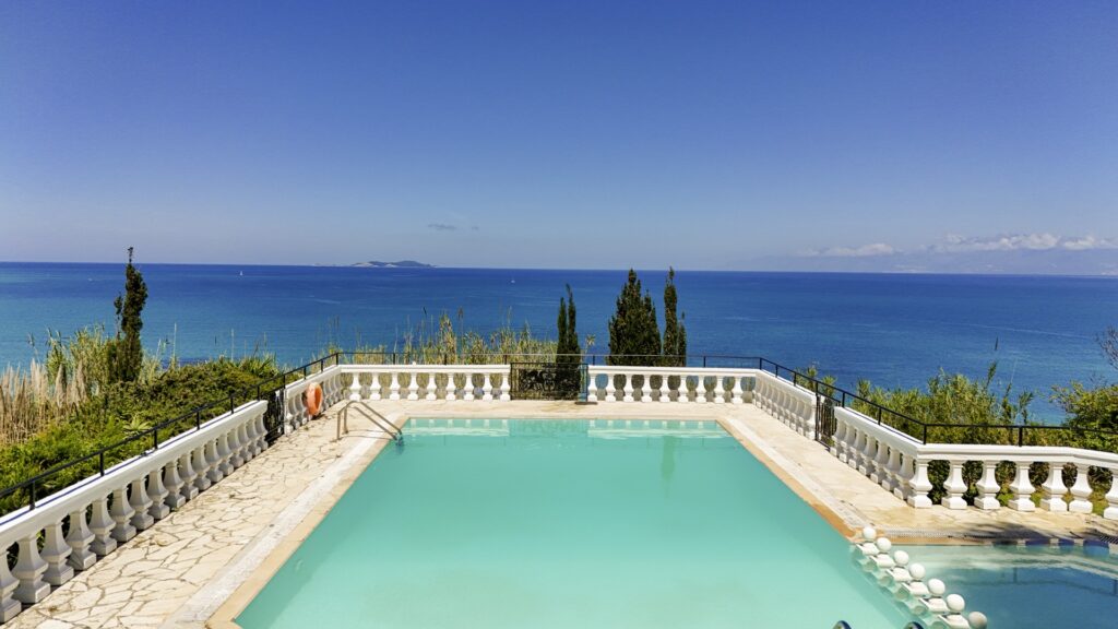 Seafront 4 Bedroom Villa with Panoramic Sunset Views on Corfu's North Coast (25)