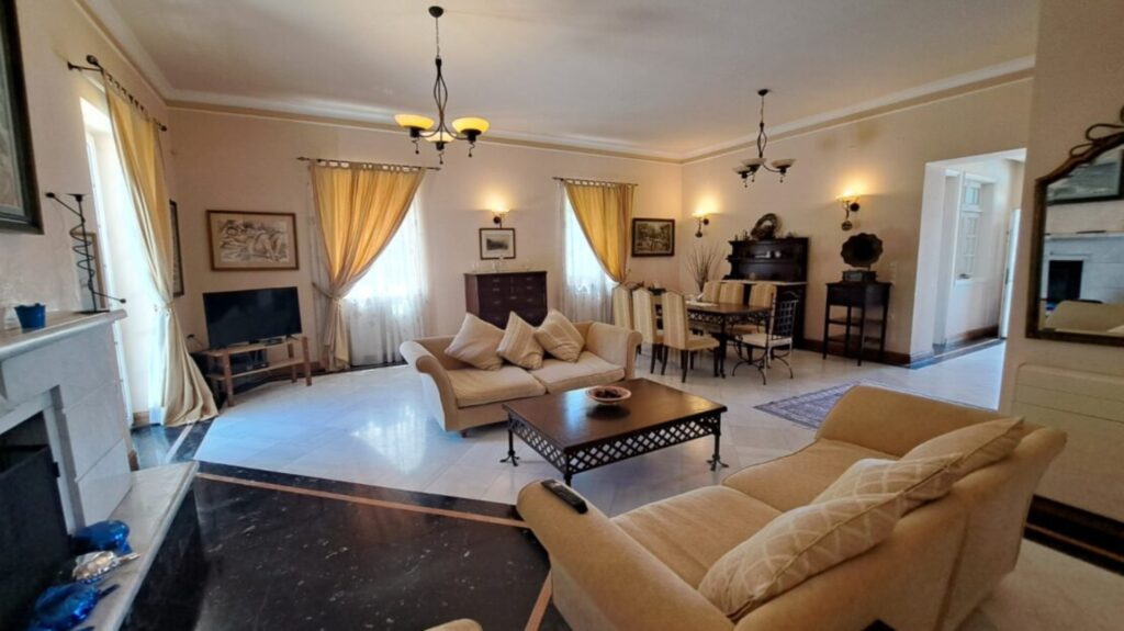 The Strawberry Pink Villa – Historic 4 Bedroom Residence with Panoramic Sea Views in Perama, Corfu (2)