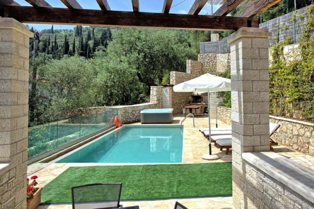 2 Bedroom Villa with Heated Pool and Sea Views in Agni, North East Corfu €800,000 (1)