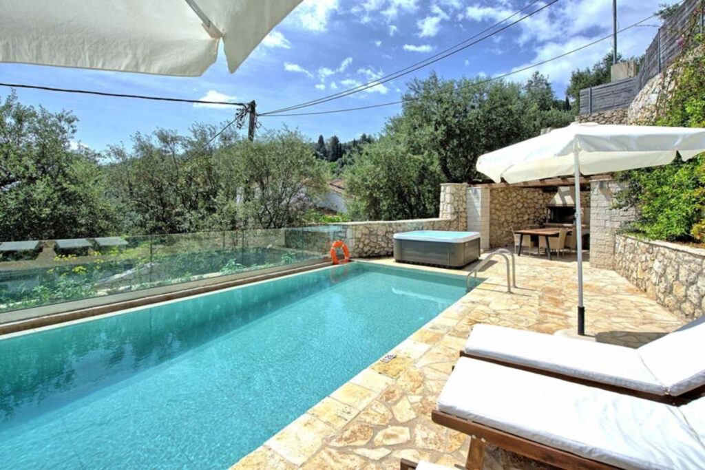 2 Bedroom Villa with Heated Pool and Sea Views in Agni, North East Corfu €800,000 (4)