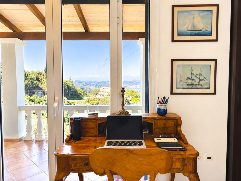 Beautifully Finished 2 Bedroom Home with Sea Views and Development Potential in Karousades, North Corfu €399,000 (4)
