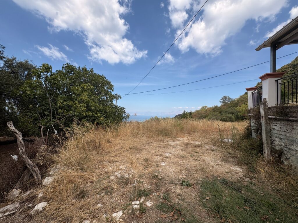 Sea View Building Plot with Villa Permit in Episkepsi, North Corfu €85,000 (1)
