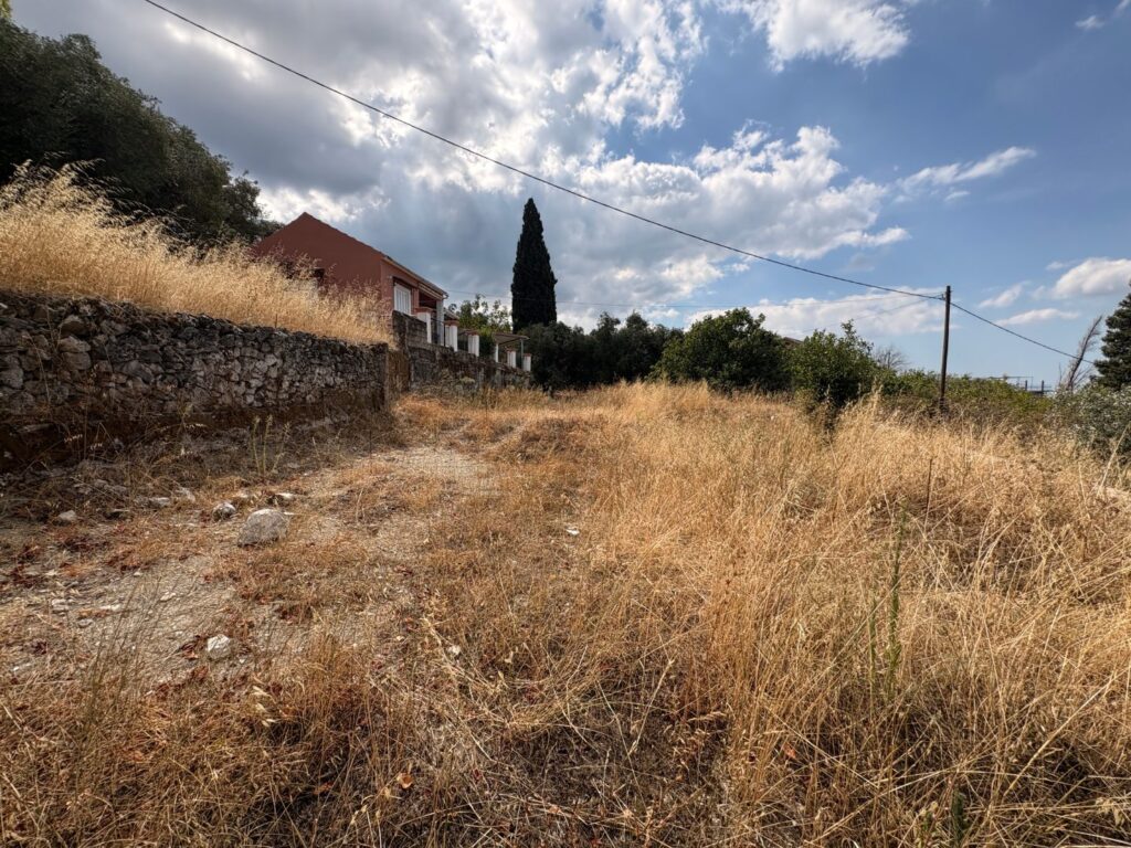 Sea View Building Plot with Villa Permit in Episkepsi, North Corfu €85,000 (3)