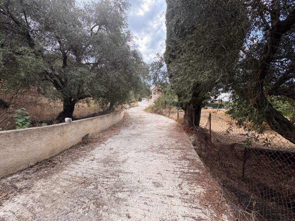Sea View Building Plot with Villa Permit in Episkepsi, North Corfu €85,000 (5)
