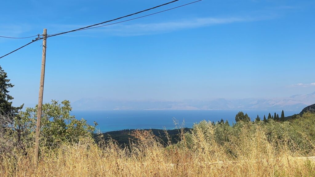 Sea View Building Plot with Villa Permit in Episkepsi, North Corfu €85,000 (8)