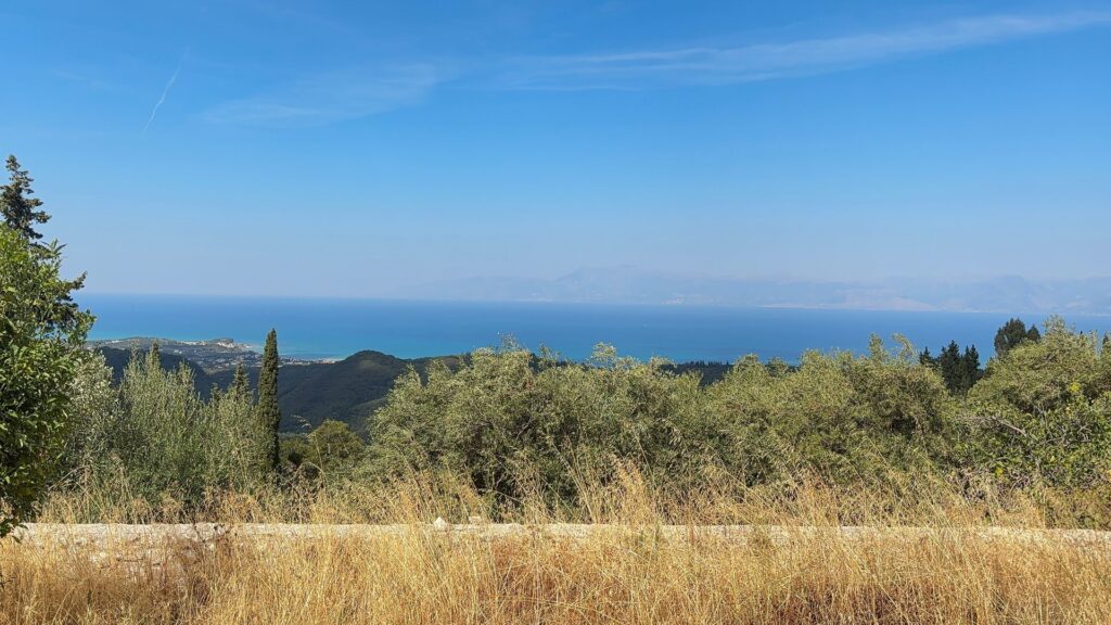 Sea View Building Plot with Villa Permit in Episkepsi, North Corfu €85,000 (9)