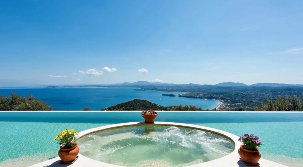 Summer Wine Exclusive Villa with Panoramic Sea Views in Spartylas, Corfu €4,200,000 (6)