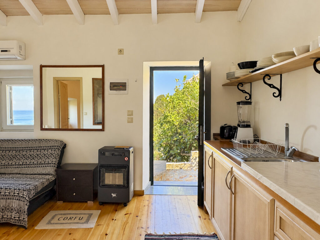 Traditional Stone House with Sea Views and Pool Potential in Avliotes, North West Corfu €149,950 (10)