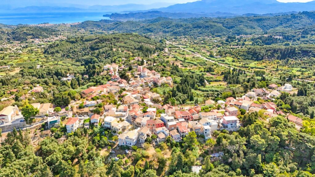 Traditional Stone House with Sea Views and Pool Potential in Avliotes, North West Corfu €149,950 (5)